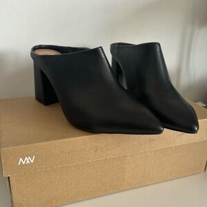 Matt & Nat Joan Vegan Leather Heels Booties Womens size 8